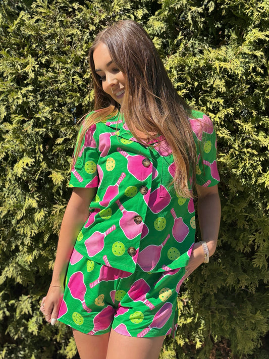 Pickleball Theme PJ Set | SET101