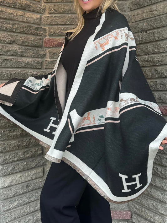 H For High End Scarf | SC605