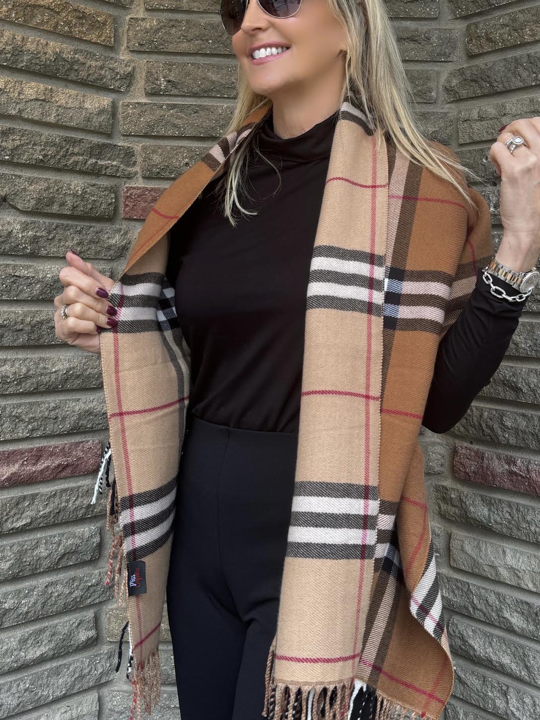 Perfect Plaid Luxury Scarf | SC603