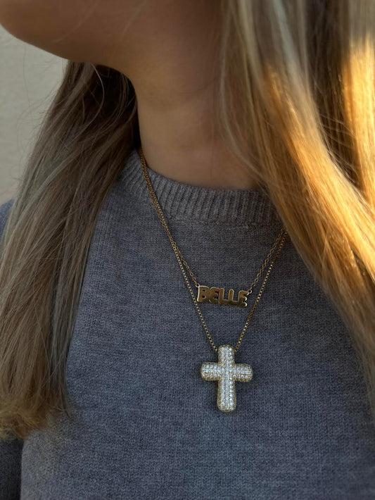 Jumbo Cross Necklace