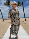 Beach Vibes Silk Blend Dress | D244