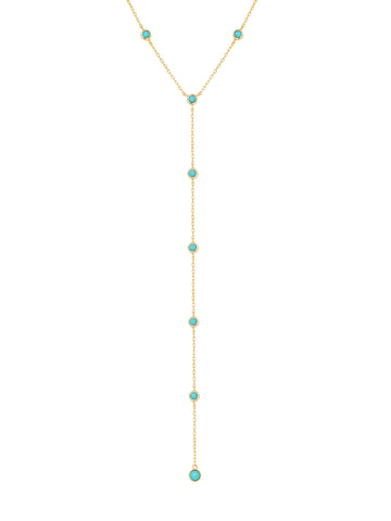 Mykonos Lariat Necklace