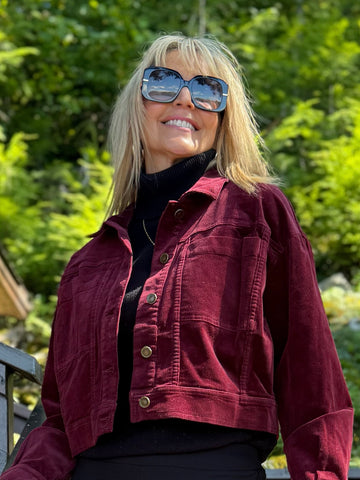 Fashionable Corduroy Jacket | JK209