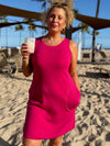 Reversible A-Line Dress With Pockets | D214