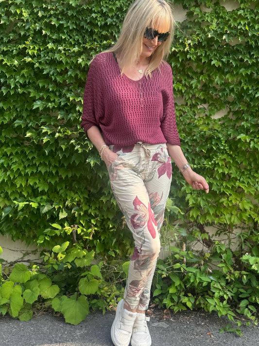 Italian Luxury Vibes Joggers | PA209