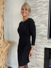 Italian Flattering Sparkle Dress | D204