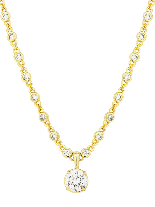 Bubbles CZ Necklace