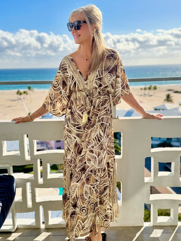 St. Tropez Silk Blend Dress | D210 (Preorder)