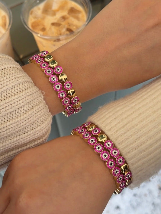 Mini Belle Pink Protection Bracelet