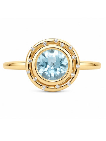 Belle Medallion Pop Ring