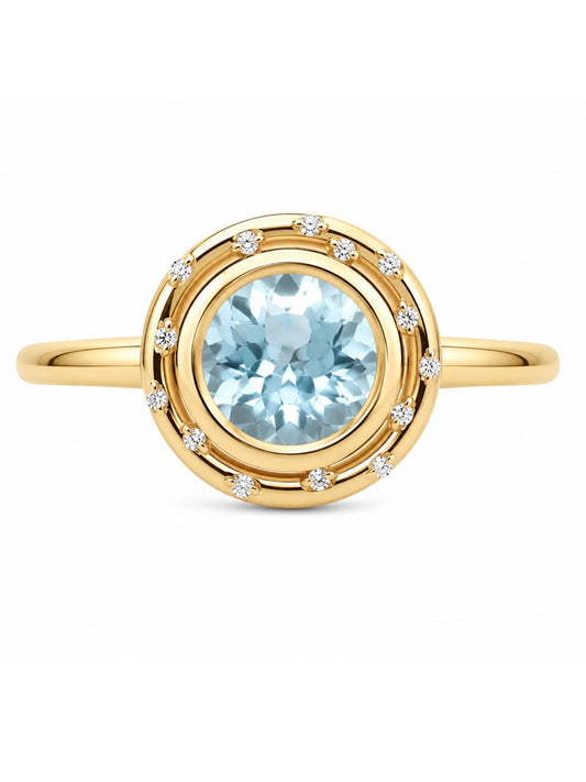 Belle Medallion Pop Ring