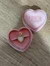Mini CZ Heart Charm Pendant