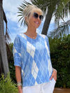 Italian Argyle Sweater | SW263