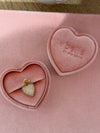 Mini CZ Heart Charm Pendant