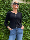 Beautiful Button Birthday Cardi | C222