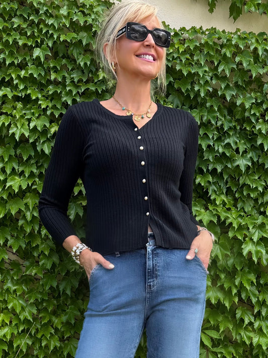 Beautiful Button Birthday Cardi | C222