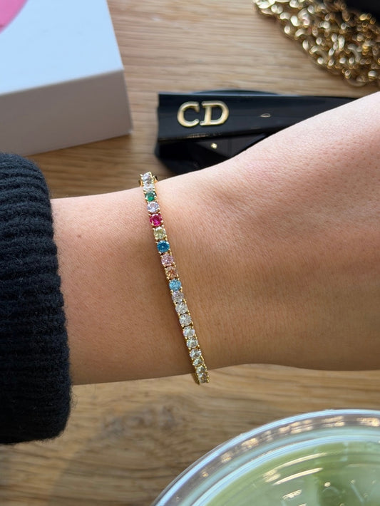 Belle Pop Tennis Bracelet