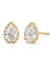 Belle Teardrop CZ Stud