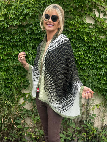 Designer Inspired Green Luxurious Scarf | SC105