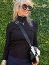 Two-Tone Sherpa Crossbody | BA207