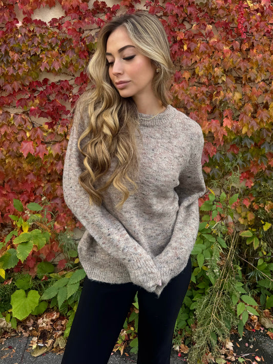 Pull-On Knit Sweater | SW246