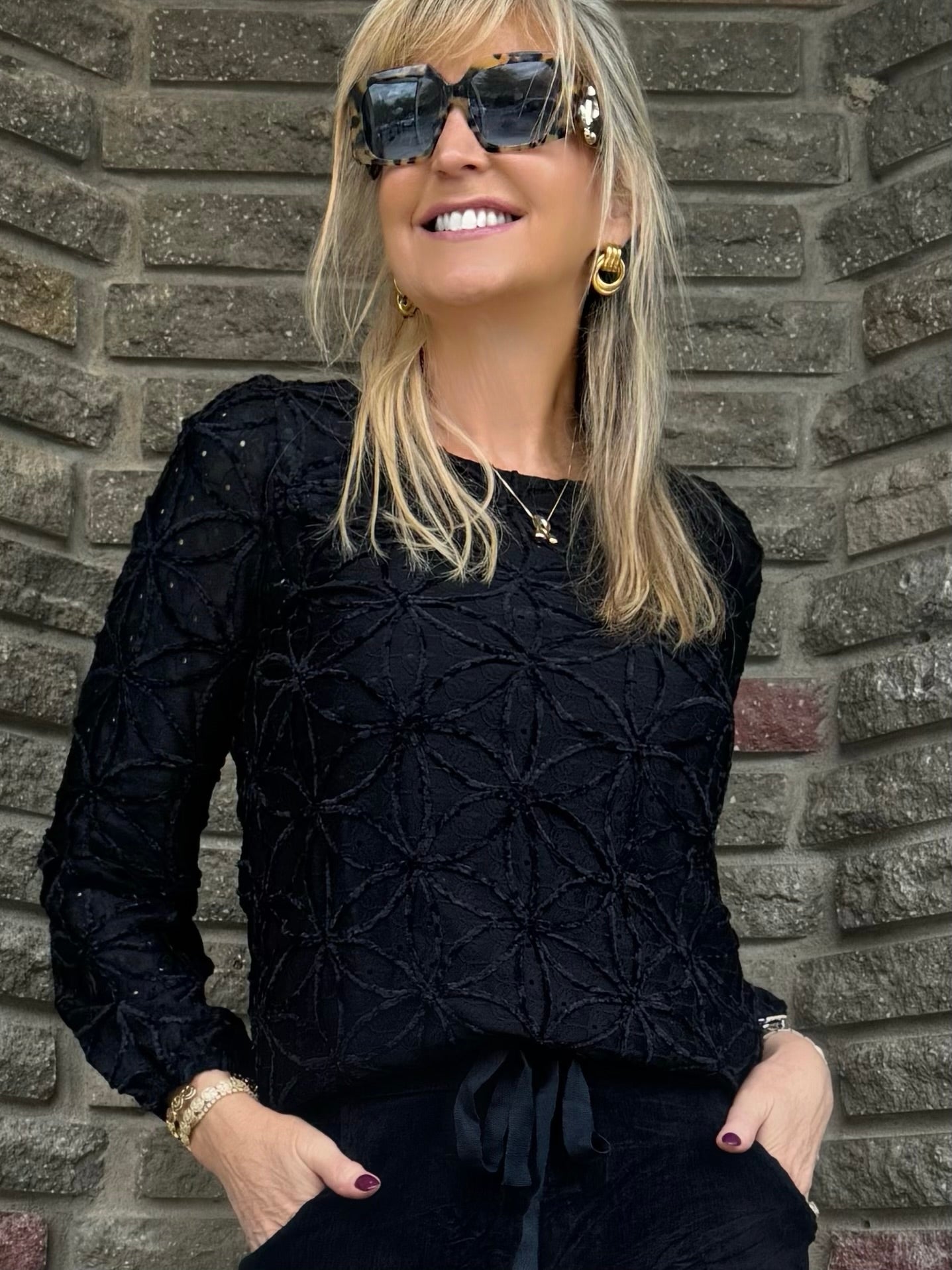 2 Piece Stunning Velvet Blouse | T680