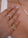 Belle Blush CZ Ring