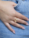 Bow Pavé CZ Ring