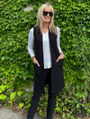 Luxurious Elongating Vest With Pockets | V200