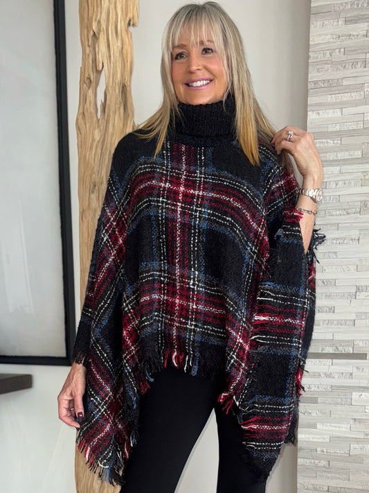 Plaid Bouclé Poncho | P201
