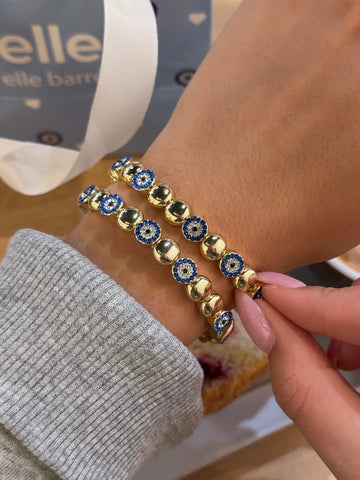 Blue Spacer Protection Bracelet