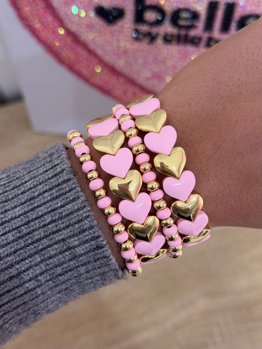 Lots of Love Heart Bracelet | B103