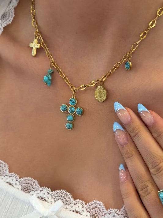 The Isla Cross Necklace