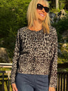 Luxe Knit Animal Print Cardi | C233