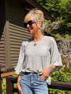 Super Lightweight Striped Top | T346
