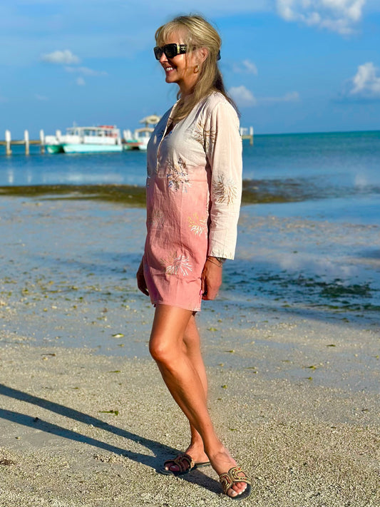 100% Cotton Sequence Cover-Up/Tunic | T242 (Pre-Order)