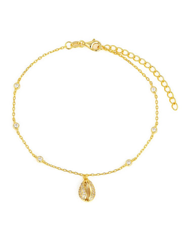 Santorini Shell Anklet
