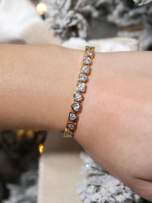 Heart Stretch Bracelet