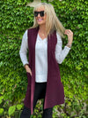 Luxurious Elongating Vest With Pockets | V200