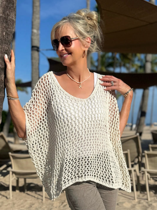 Italian Dream Crochet Top | T274