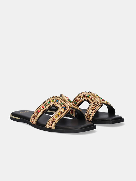 Vacay Vibes Beaded Sandals | SA204