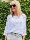 Fabulous Italian Crochet Top | T345