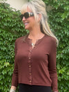 Wear 2 Ways Top With Buttons | T361