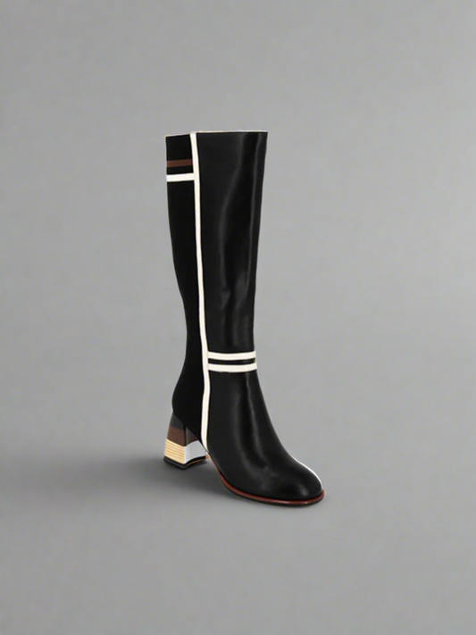 Stylish High Boot With Heel | BT207