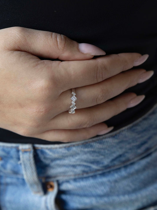 Baguette CZ Ring