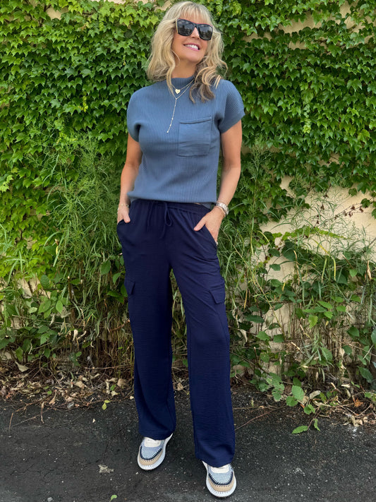 Trendy Cargo Athleisure Pant | PA201