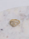 Sofia CZ Evil Eye Ring