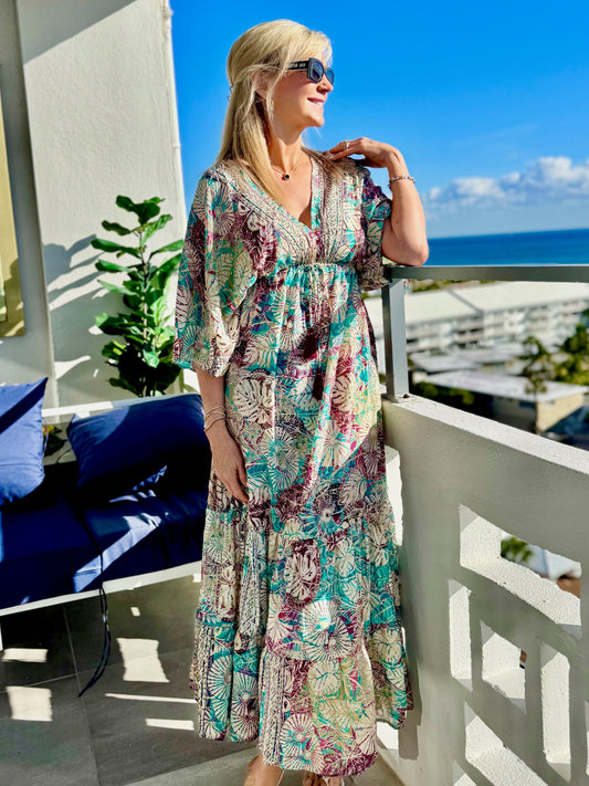 St. Tropez Silk Blend Dress | D210 (Preorder)