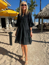 100% Cotton Italian 2-Piece Swing Dress | D206