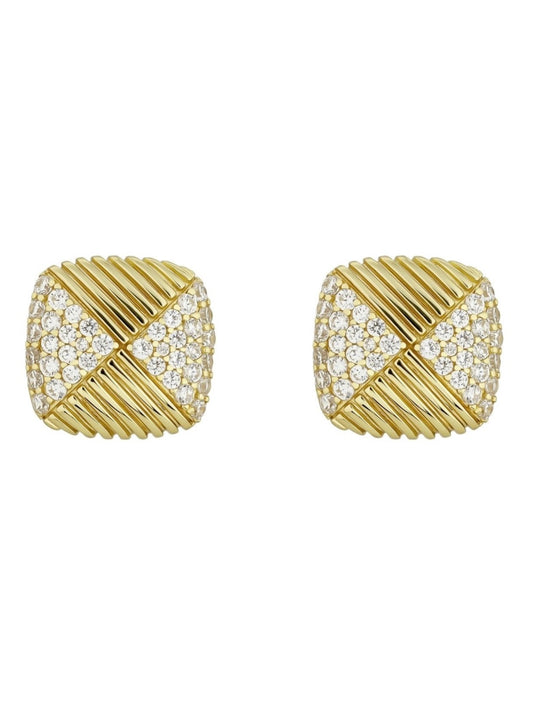 It Girl Knot CZ Earring